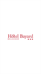 Mobile Screenshot of hotelbayard.fr